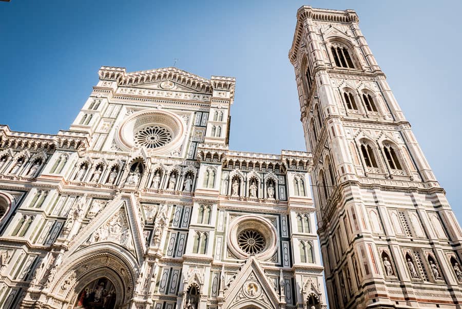 Chatedral Santa Maria del fiore Florence Giotto bell tower