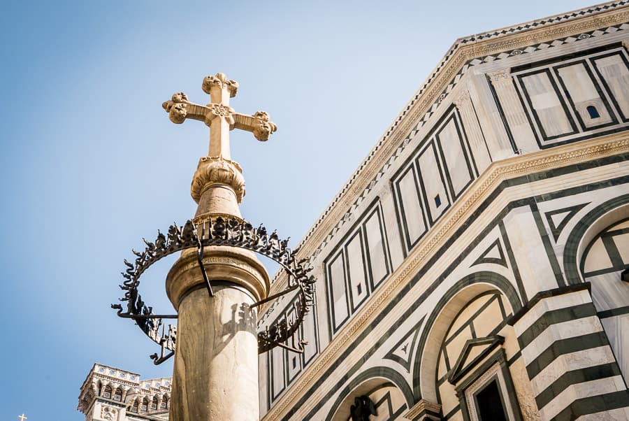 Baptistery Florence detail