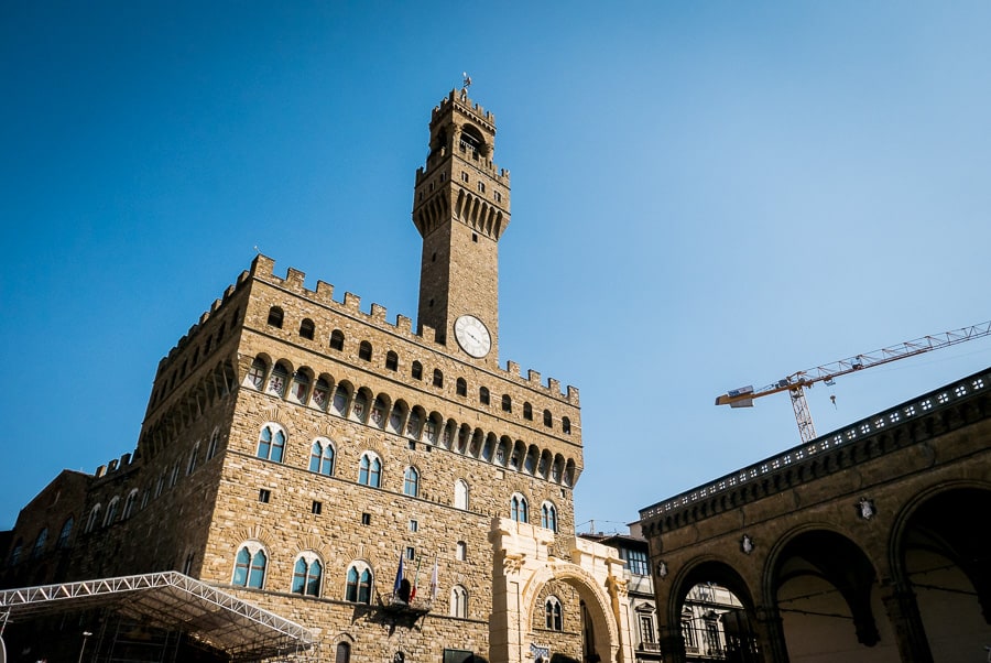 Palazzo vecchio florence piazza della signoria