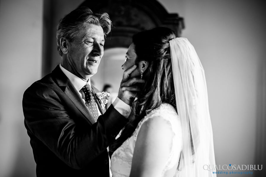 father of the bride black and white