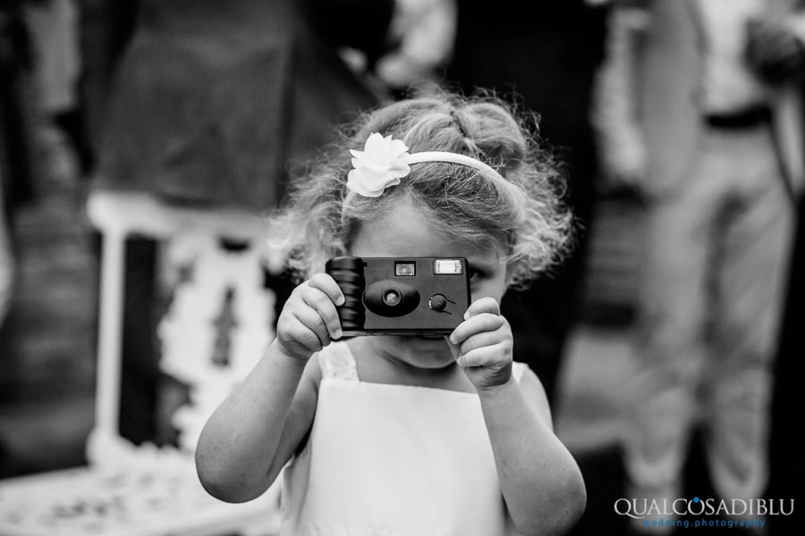 photo bomb wedding baby