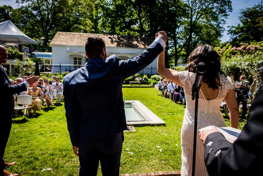 marriage ceremony keeler tavern museum couple just married