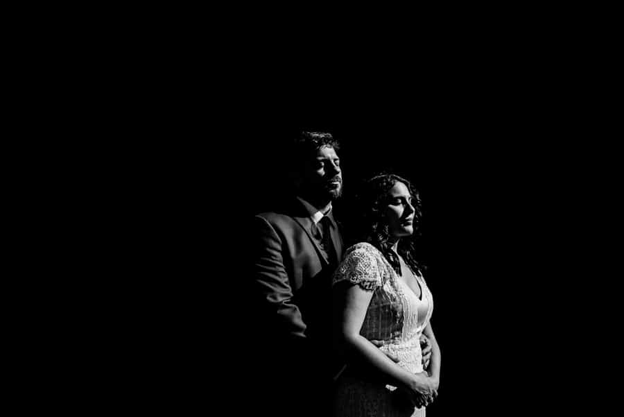 bride groom portrait black and white