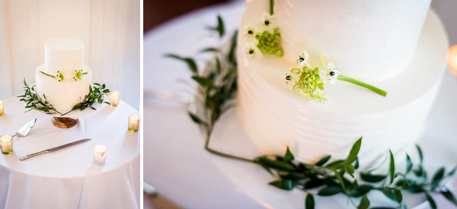 wedding cake flowers details