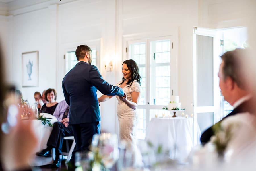 wedding first dance bride groom keeler tavern museum ct