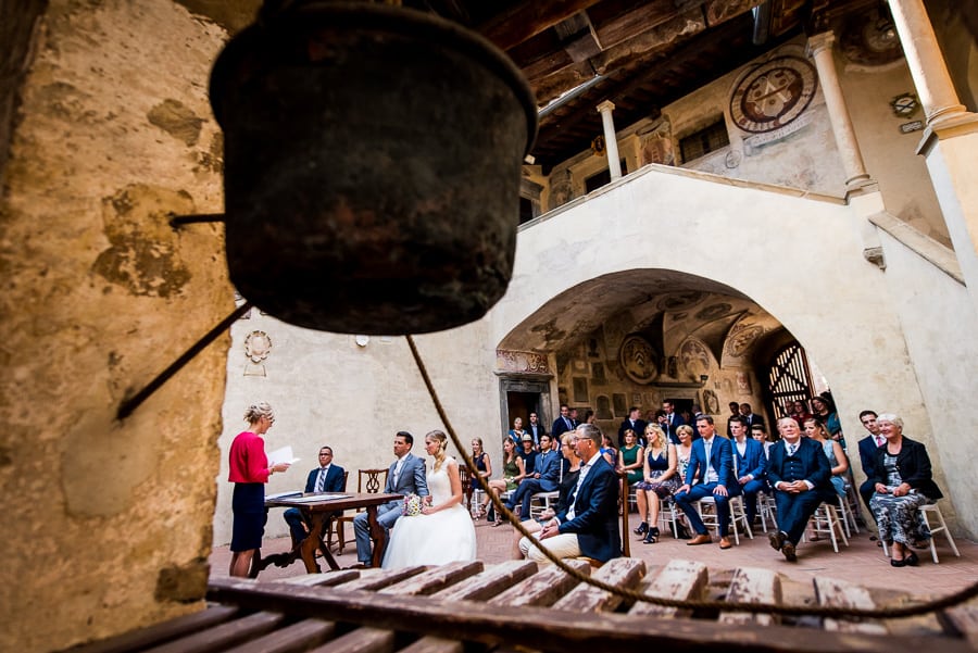 wedding ceremony palazzo pretorio certaldo
