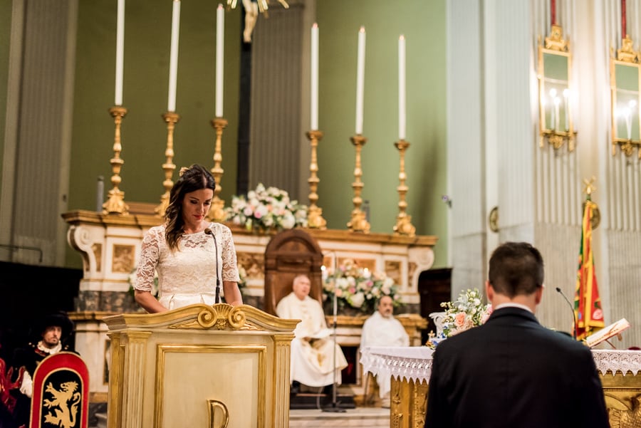 speech moment wedding ceremony church