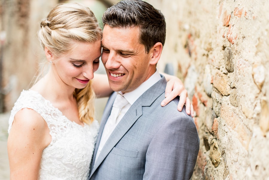 wedding couple smiling certaldo