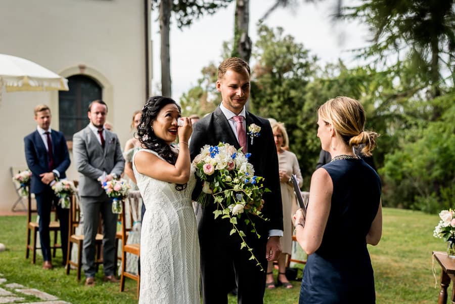 wedding ceremony fattorie santo pietro