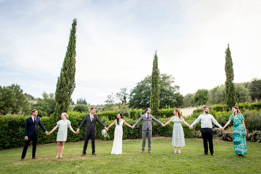 bridal party fattorie santo pietro