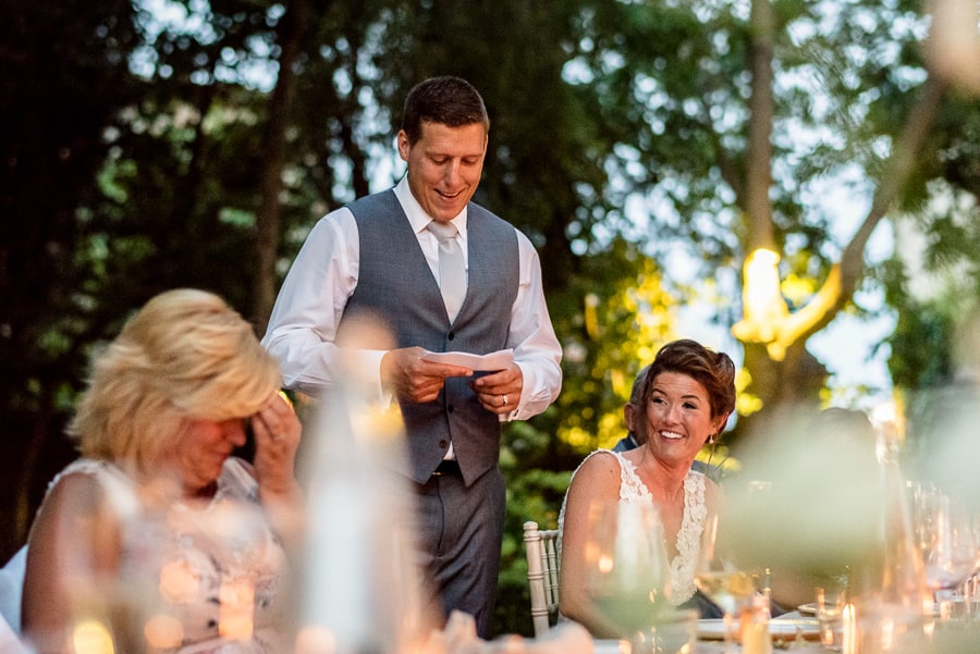 groom speech