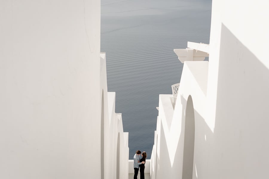 creative portrait at imerovigli santorini