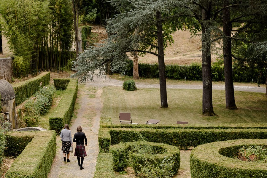 Gardens at Villa il Salicone Pistoia