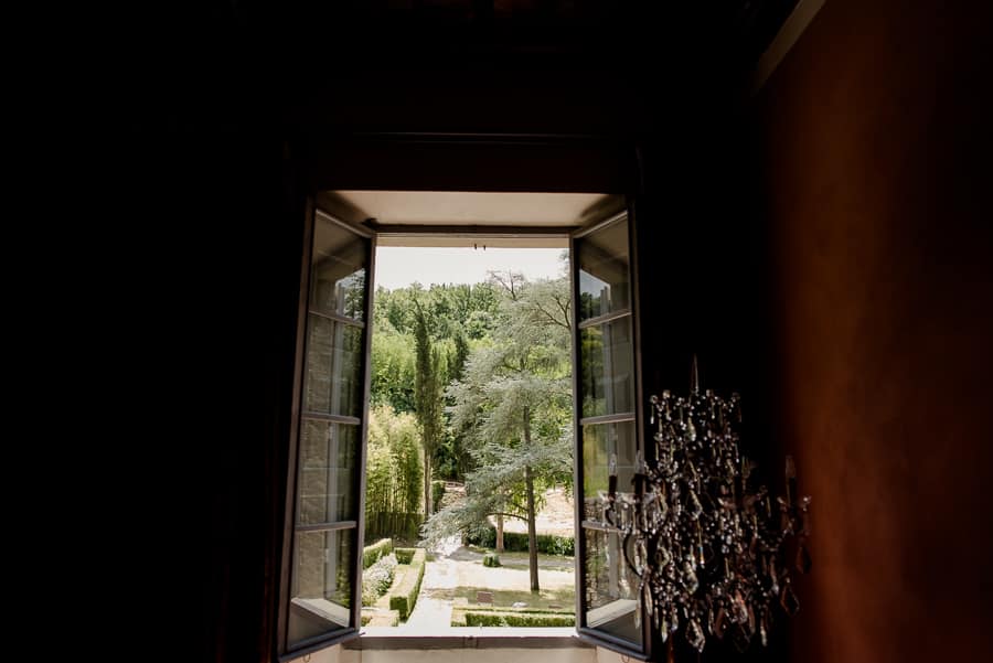 Window from Villa il Salicone Pistoia