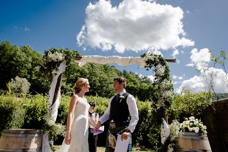 Wedding ceremony