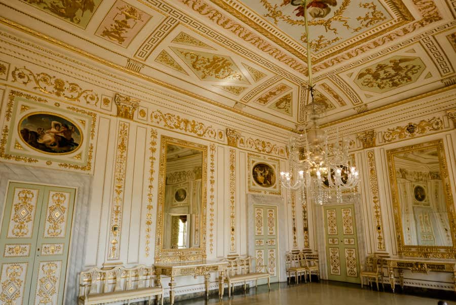 Golden Hall of Palazzo Mansi in Lucca