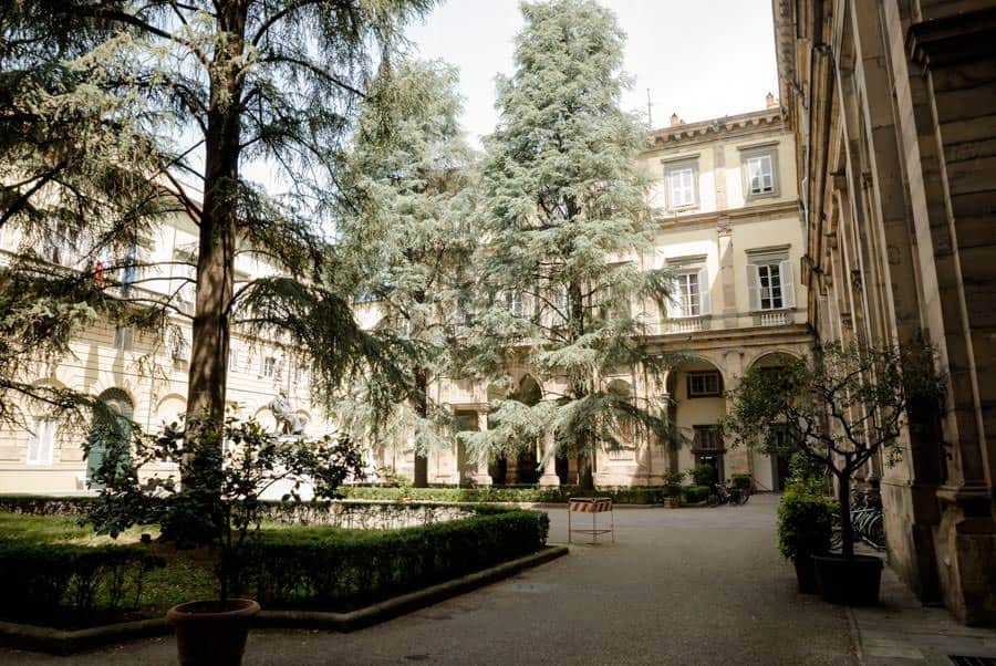 Palazzo Ducale in Lucca courtyard