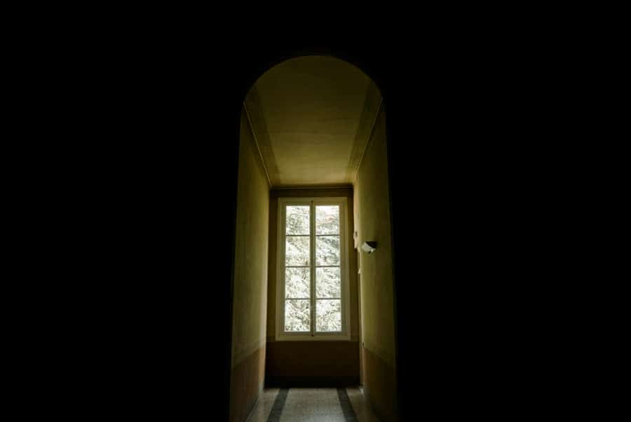 A window in Palazzo Ducale Lucca