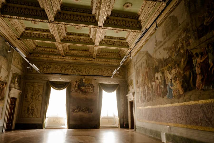 Amazing hall in Palazzo Ducale Lucca