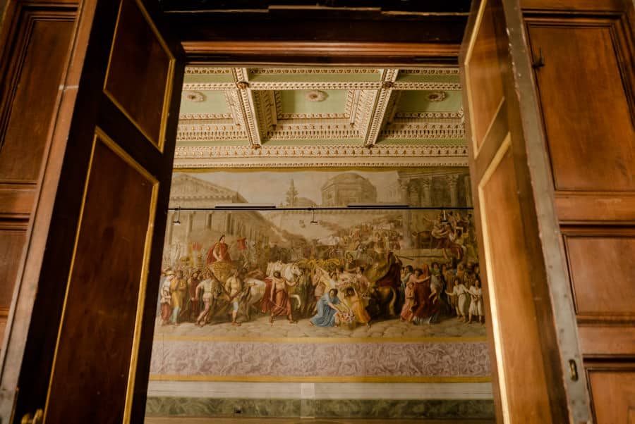 Frescos at Palazzo Ducale Lucca