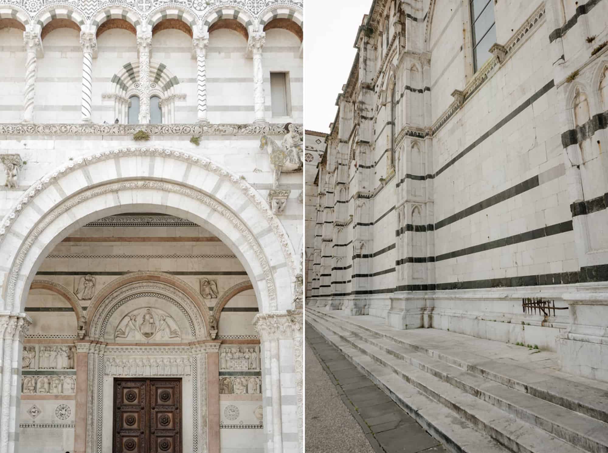 Detail of Cathedral of San Martino Lucca