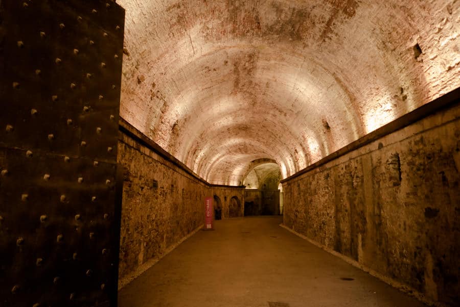 Passage thru the walls of Lucca