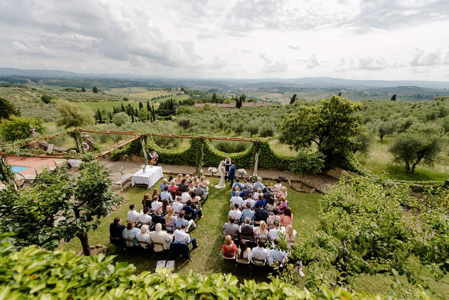 fattoria di cinciano wedding ceremony spot