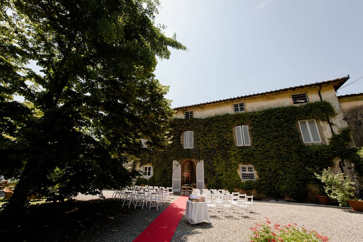 fattoria mansi bernardini wedding ceremony villa