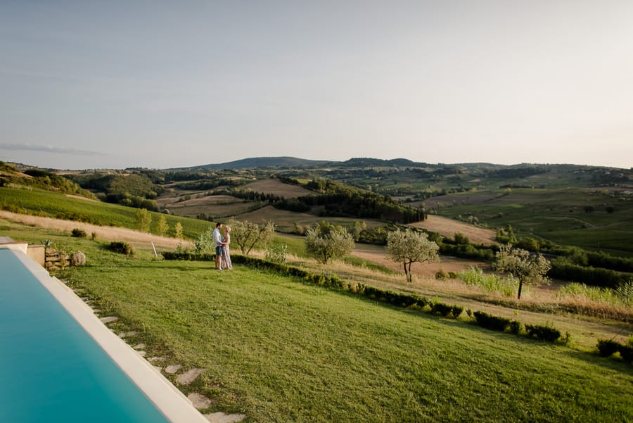 poderi arcangelo panoramic view with swimming pool