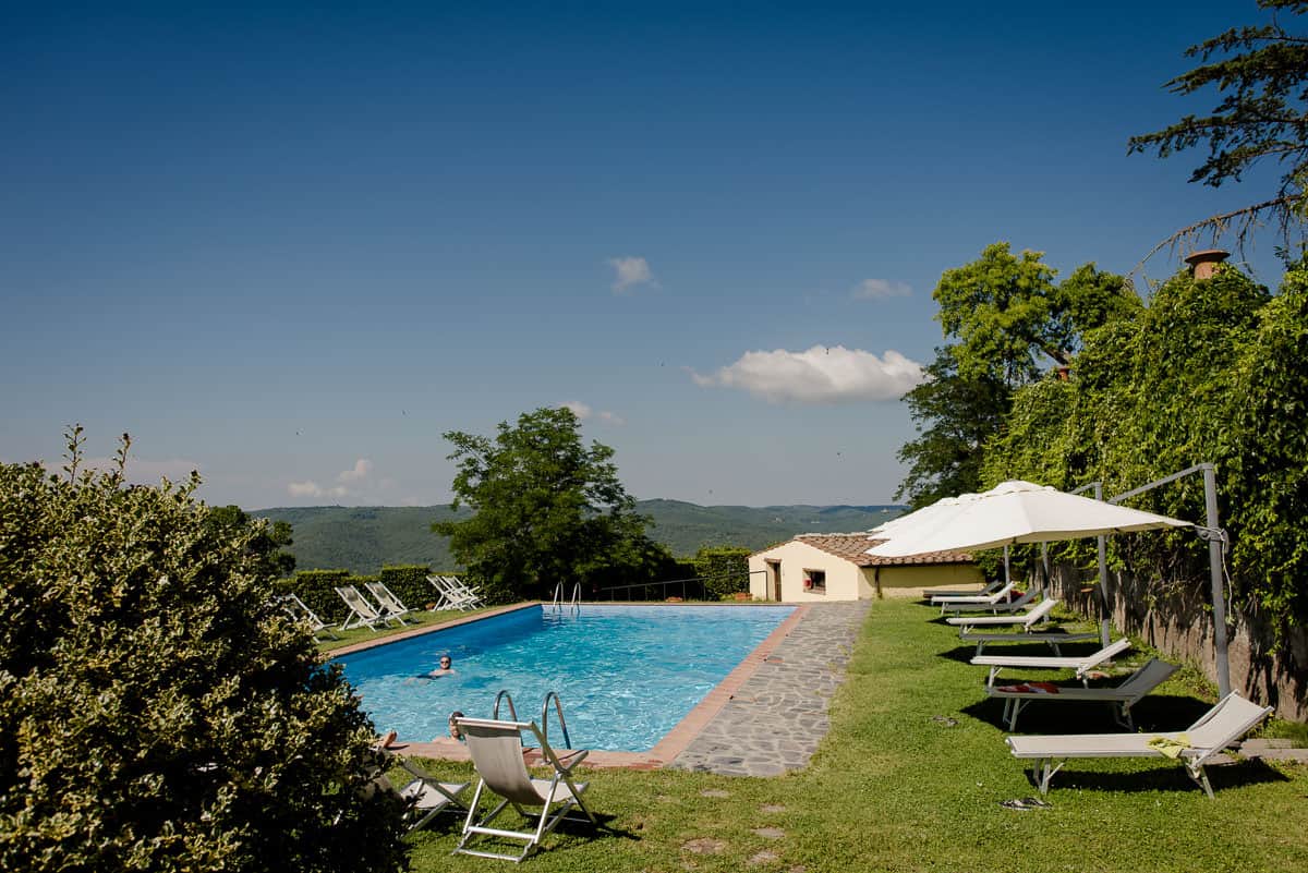 borgo castelvecchi swiiming pool