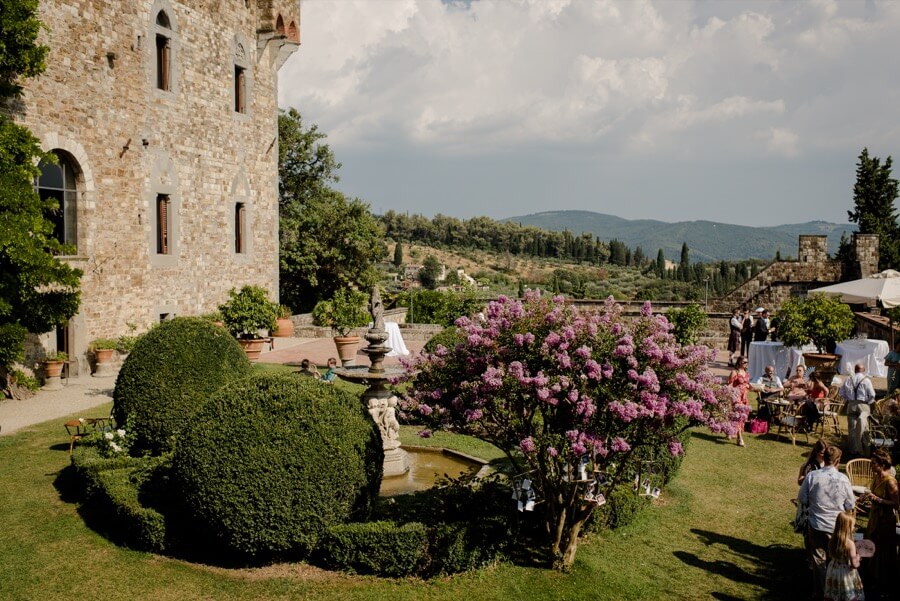 vincigliata castle garden florence