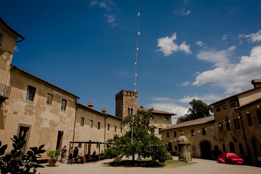 Santa Maria Novella Castle Courtyard