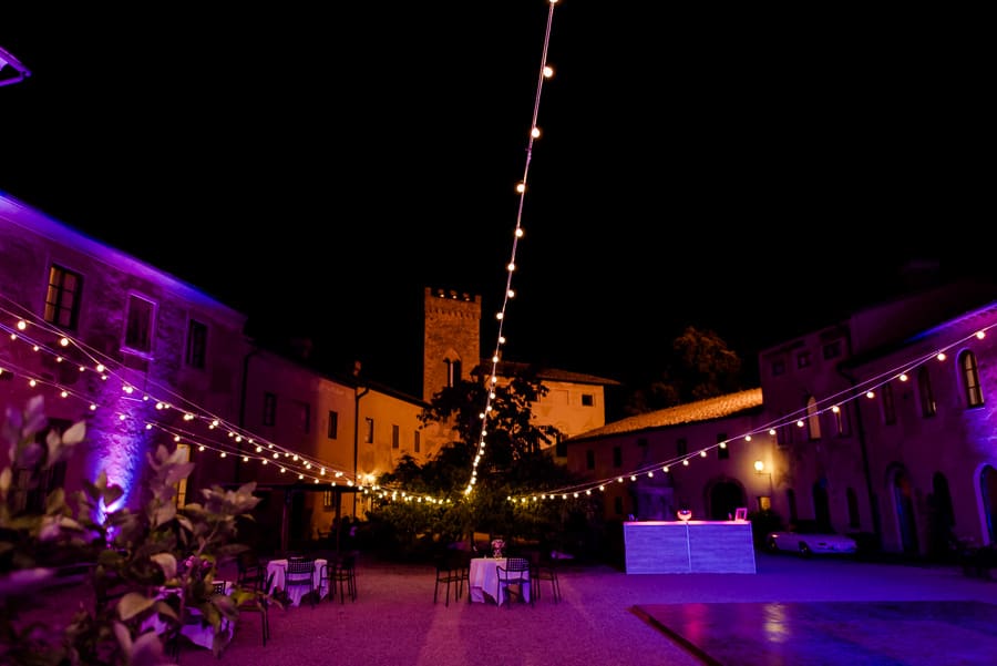 santa maria novella castle night lighting