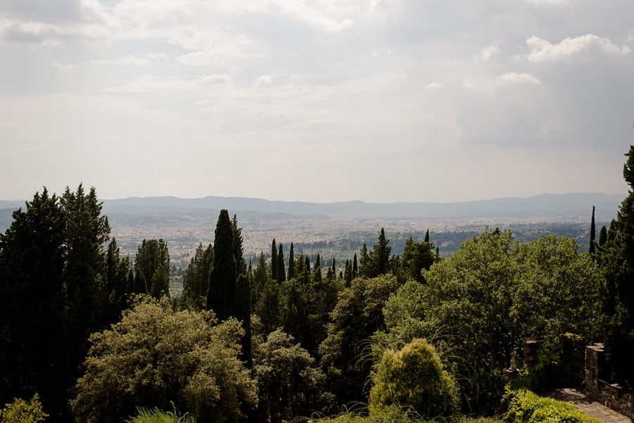 florence panorama from vincigliata castle