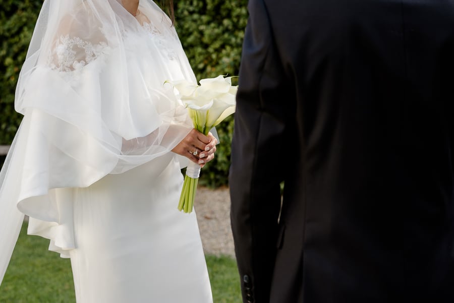 wedding ceremony at villa cora florence