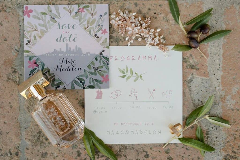 Tuscany Wedding Styling Ideas and Inspiration stationery