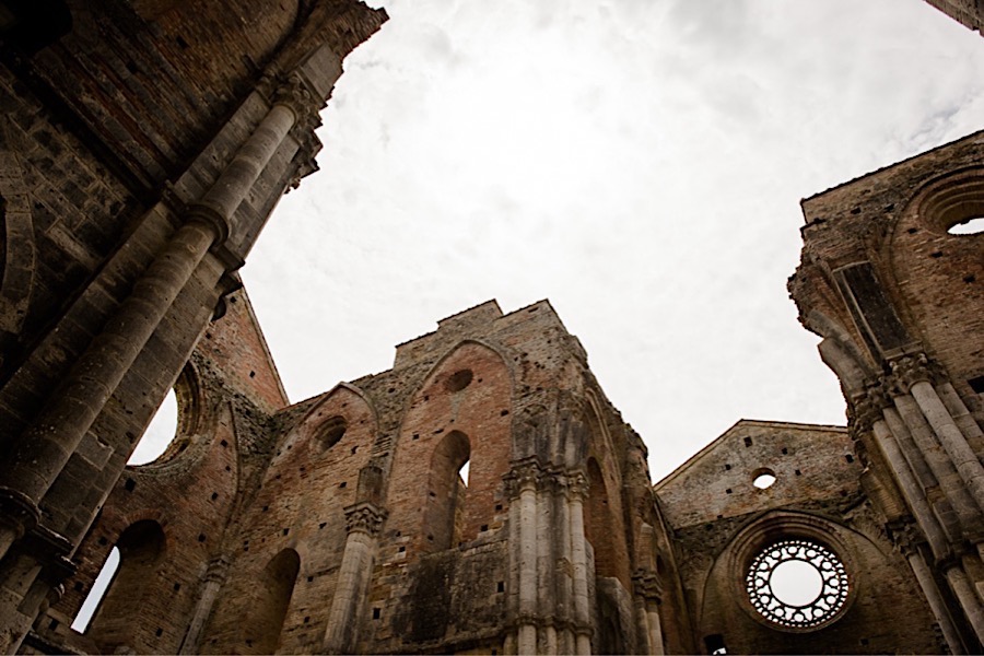 San Galgano abbey detail