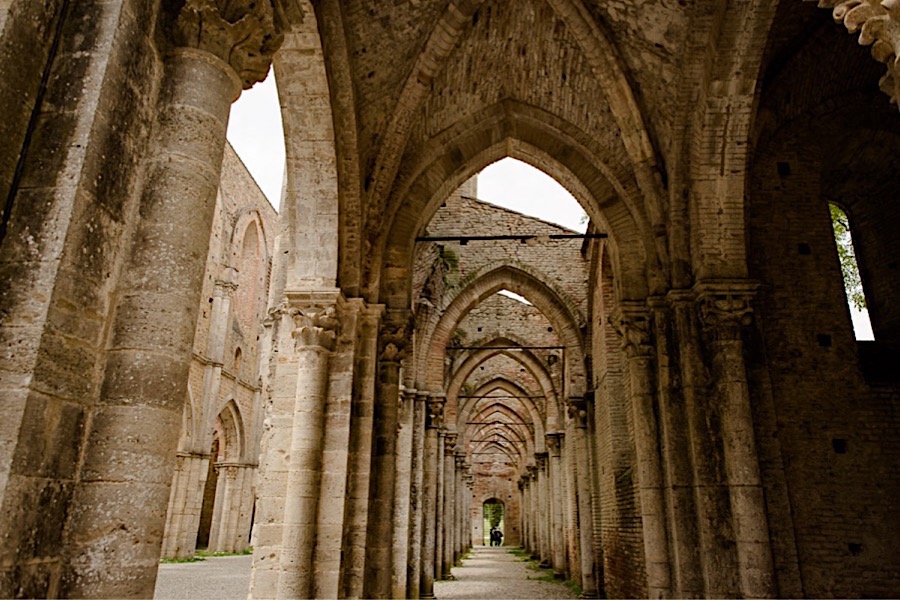 San Galgano abbey detail