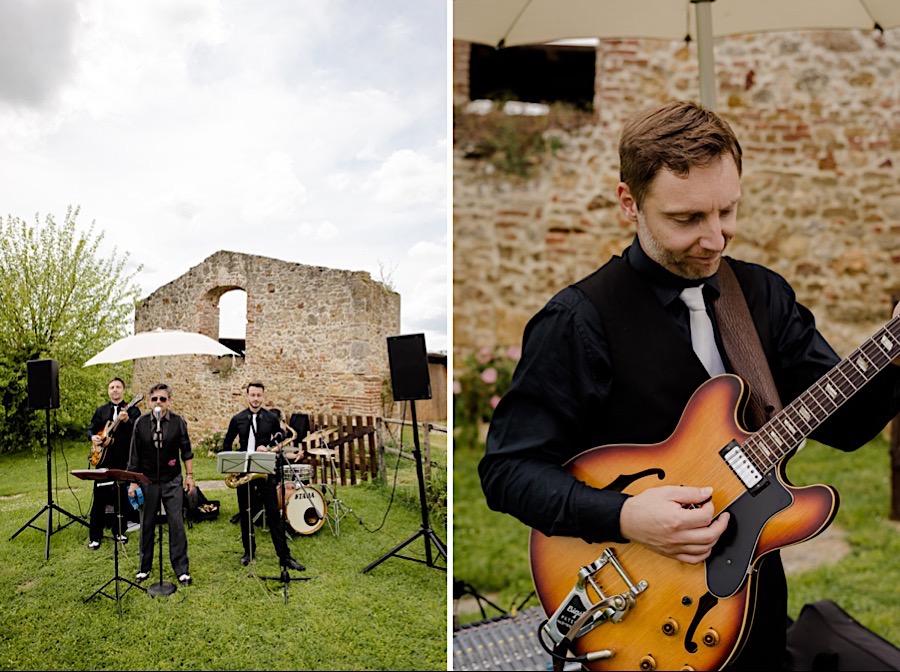 music live band at tenuta di papena