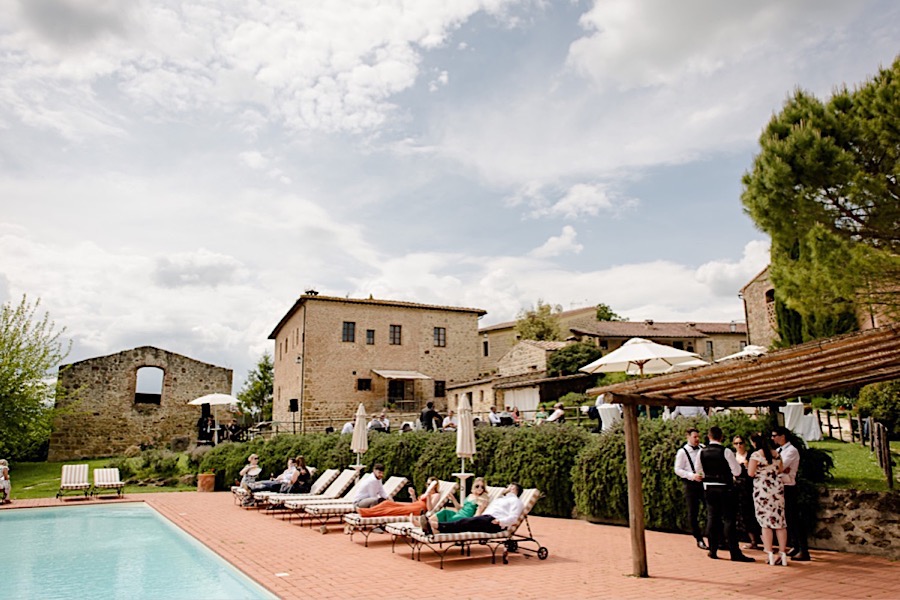 Tenuta di papena during the aperitif moment