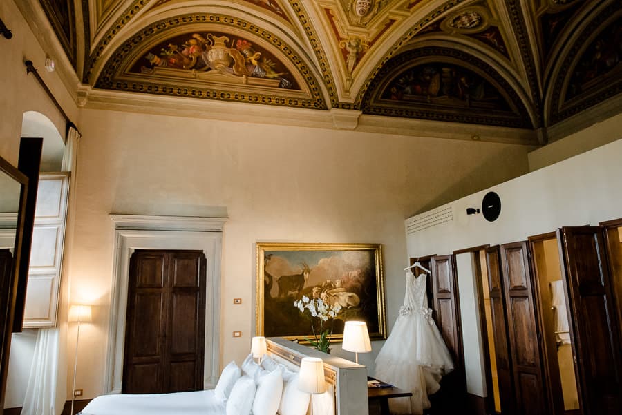 Villa Il Salviatino suite view