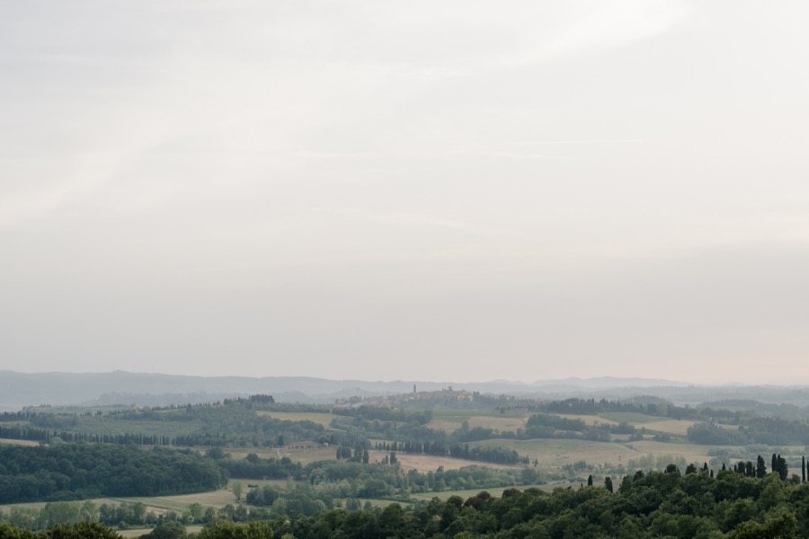 wonderful view from Tenuta di Pratello Country Resort