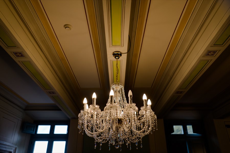 lamp details of Villa Daniela Grossi in Lucca