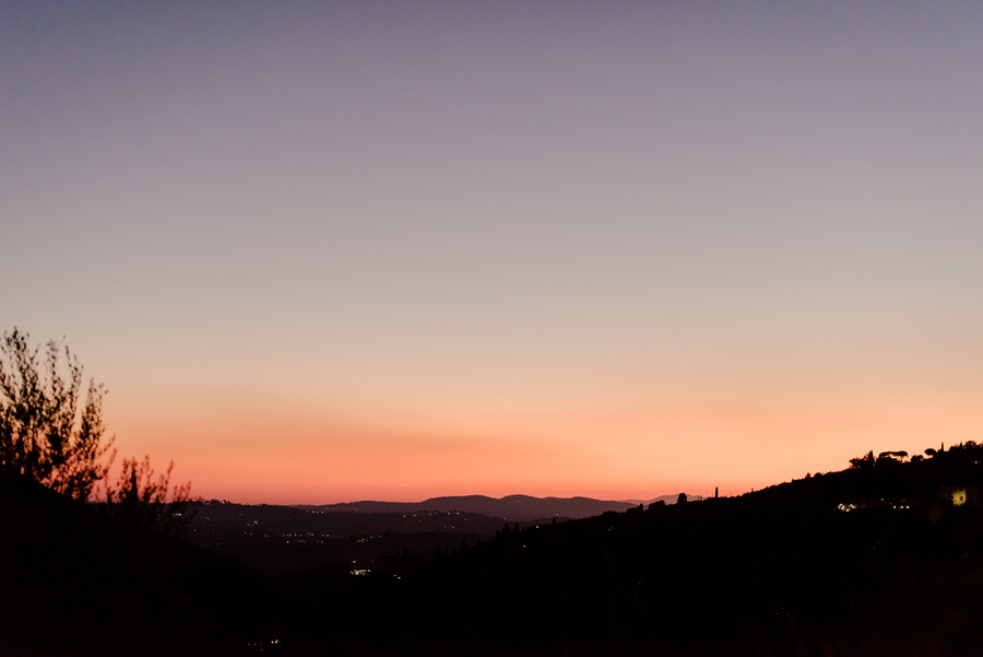 sunset time at Borgo i Vicelli Florence