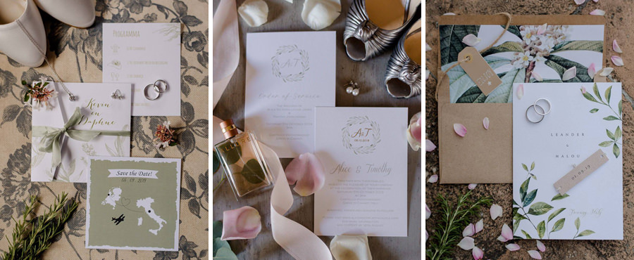 wedding invitations different styles