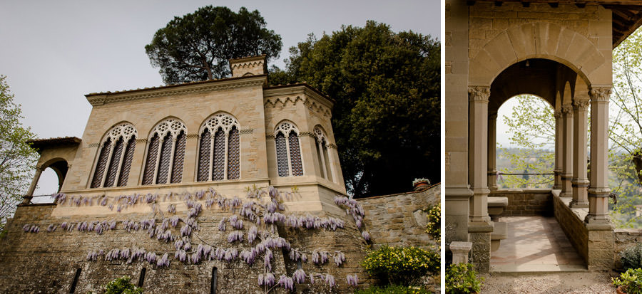 details of Villa Le Fontanelle Florence