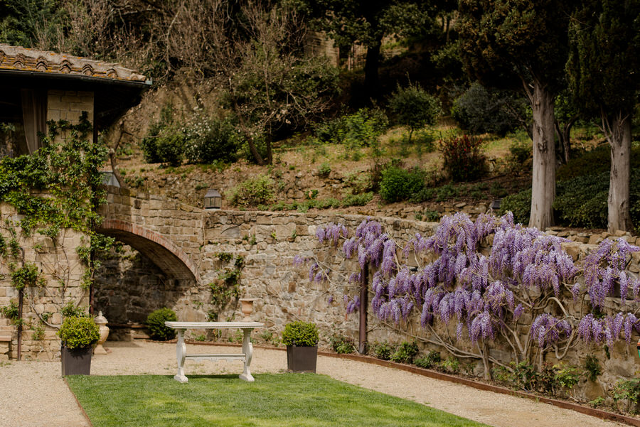 garden for ceremonies at Villa le Fontanelle