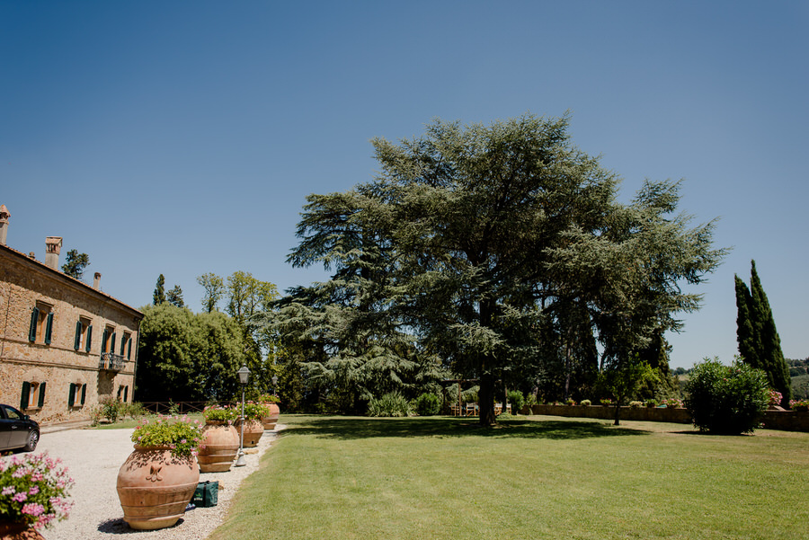 The Big Garden of Villa Piaggia Montaione