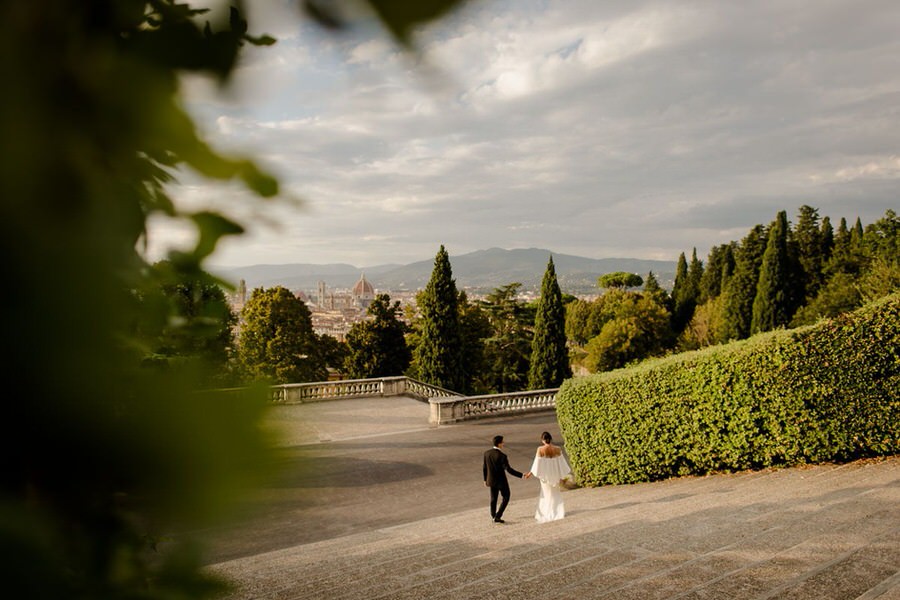 wedding couple florence