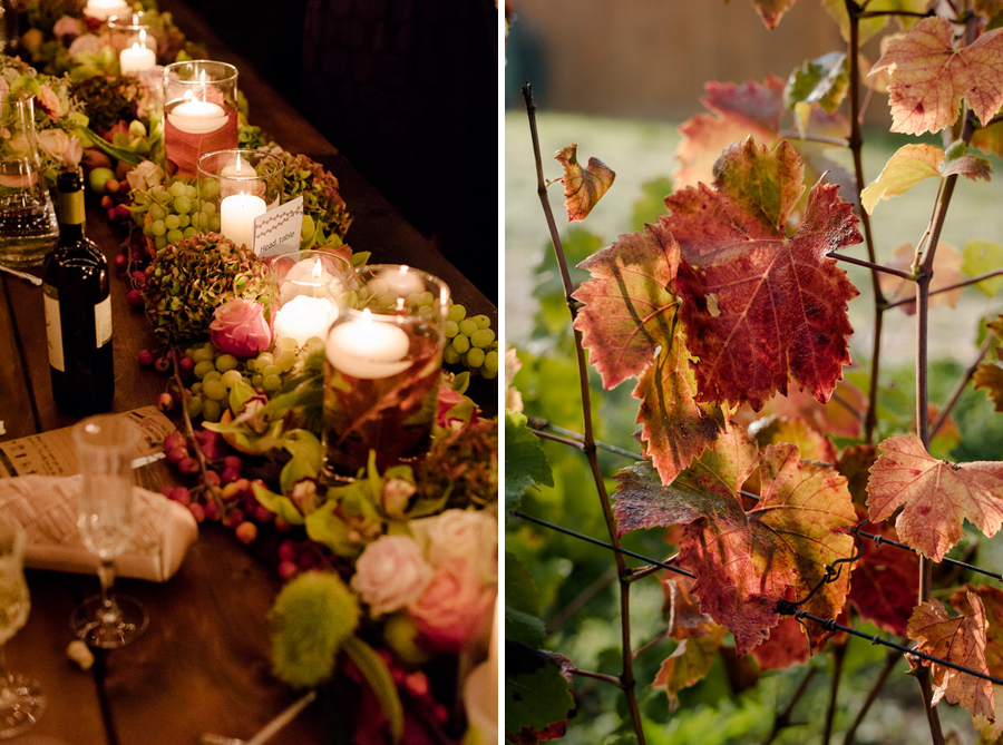 wedding autumn colors tuscany